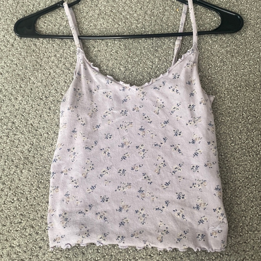 Hollister Purple Tank Top